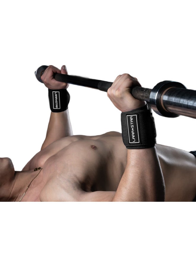 LAURASTAR Laura Star Fitness Wrist Support For Men, Bench Press Wrist Guard, Weightlifting Strength Training Anti-Sprain Wrap, Sports Bandage, Army Green Upgraded Version - Image 2