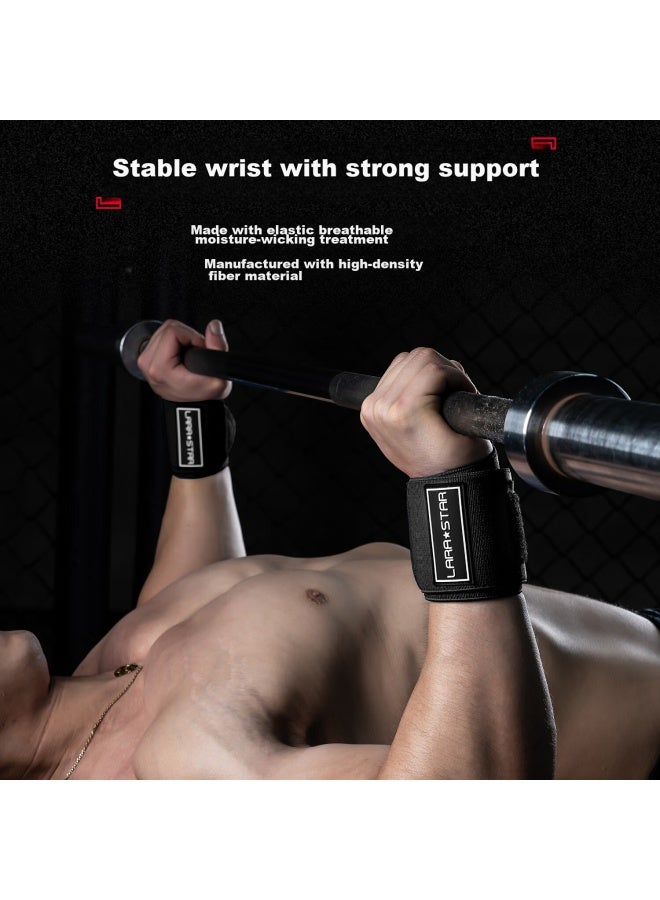 LAURASTAR Laura Star Fitness Wrist Support For Men, Bench Press Wrist Guard, Weightlifting Strength Training Anti-sprain Wrap, Sports Bandage, Army Green Upgraded Version - Image 1