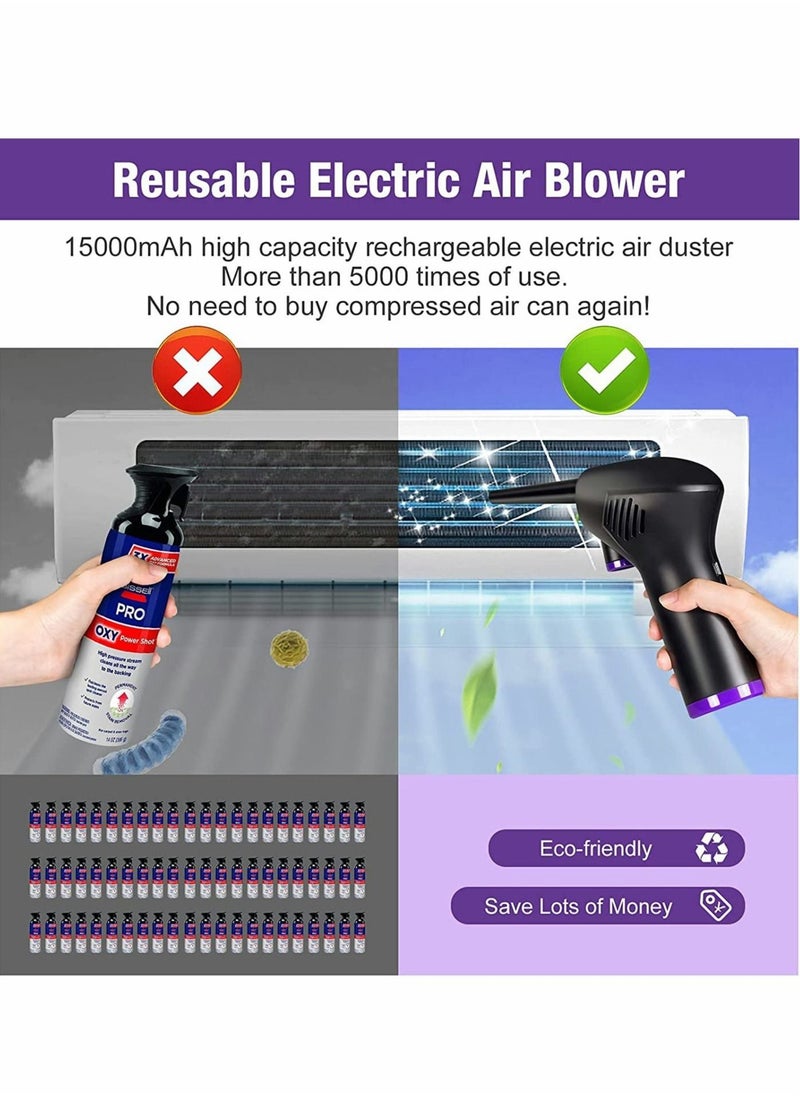Generic - Cordless Air Duster, Keyboard Cleaner for PC, Laptop, Console, Electronics and Home Cleaning, Environmental Alternative to Spray air can Duster, for Computer Keyboard Sofa Cleaning - Image 1
