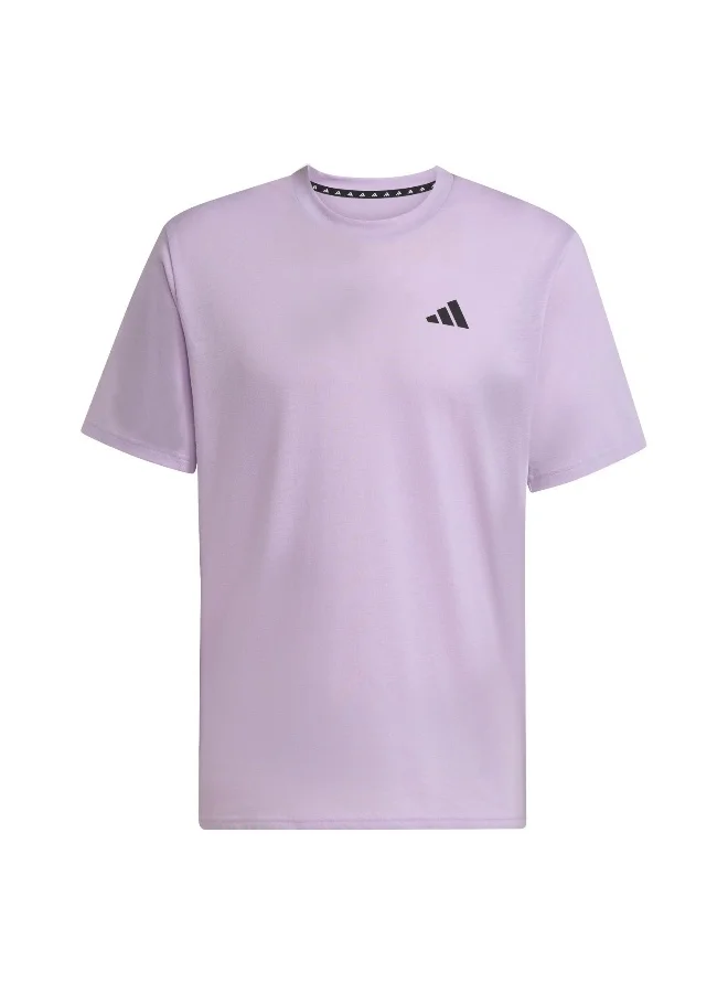 Adidas Adidas Tr-Es Fr T Purple T-Shirt (Short Sleeve) T-Shirts For Men