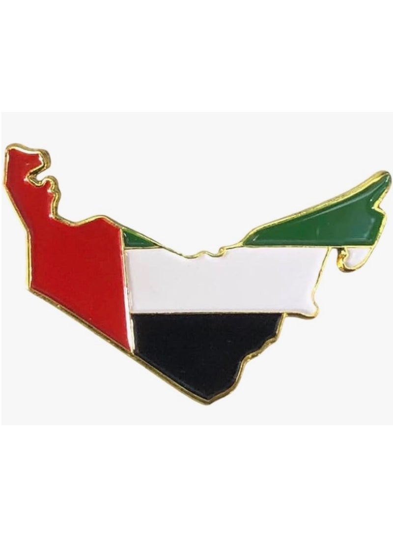 SEDRA | UAE Map Badge - UAE Map Brooch for national Day Celebration.