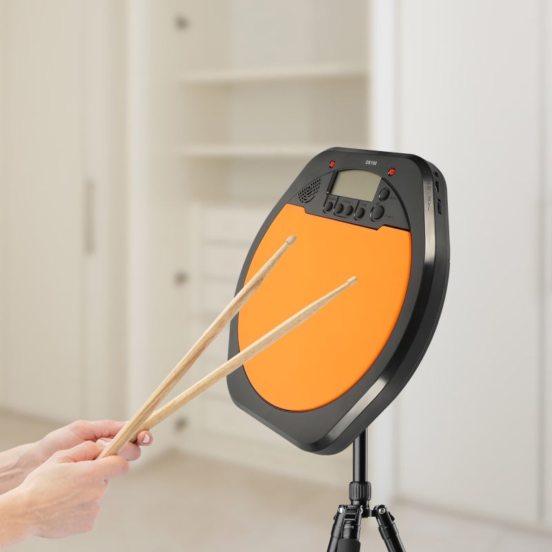 Digital Electronic Drummer Training Practice Drum Pad Counting Metronome - Image 5