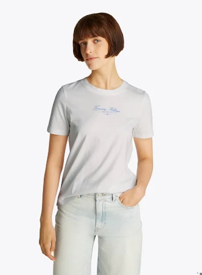 TOMMY HILFIGER Logo Crew Neck T-Shirt