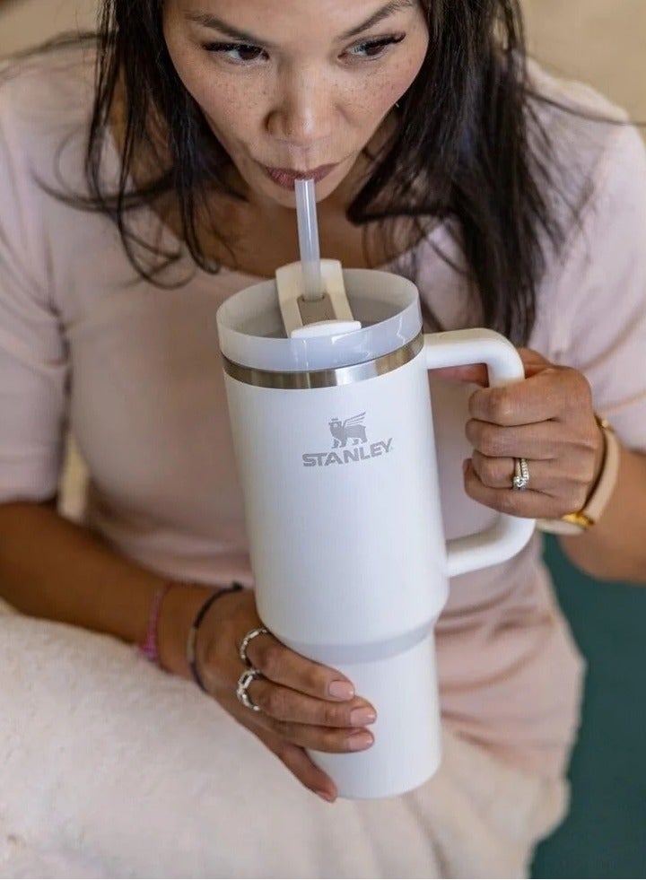 Stanley Quencher H2.0 FlowState Stainless Steel Vacuum Insulated Tumbler with Lid and Straw for Water, lced Tea or Coffee, Smoothie and More, 40 oz - Image 4