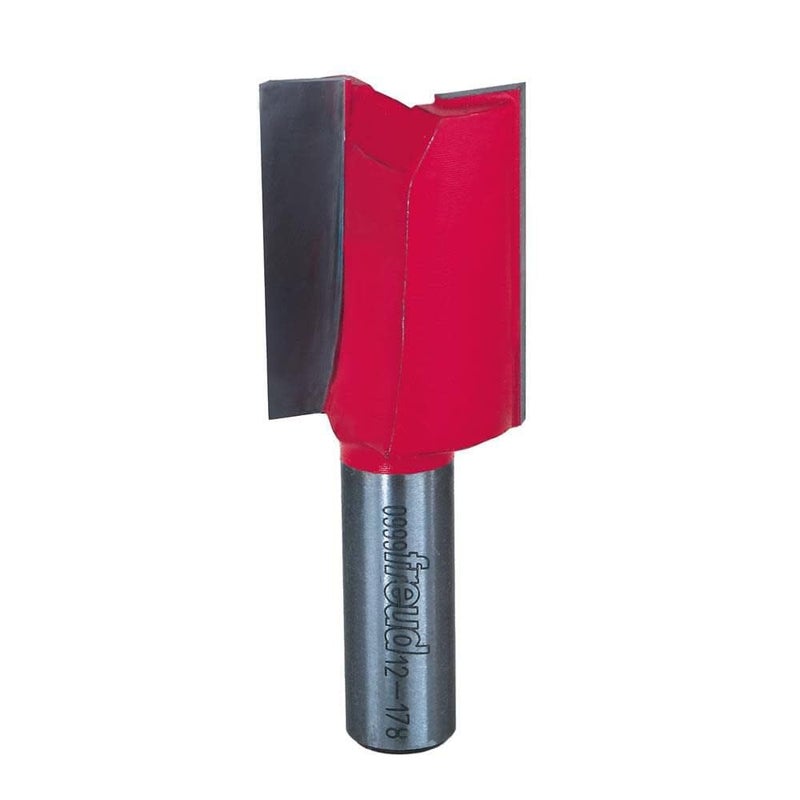 Freud 12-178: 1-1/8" (Dia.) Double Flute Straight Bit with 1/2" Shank - Image 1