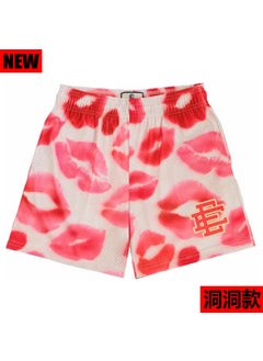 Generic EE Casual Summer Shorts Mens Gym Run Basketball Light blue  - Image 2
