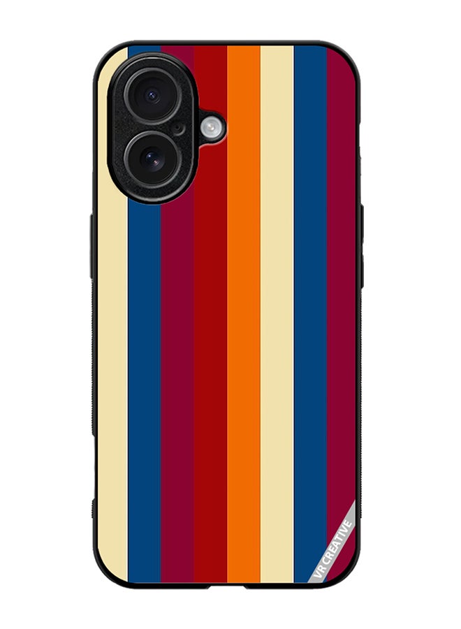 VR CREATIVE Protective Case Cover For Apple iPhone 17 Layers Design Multicolour