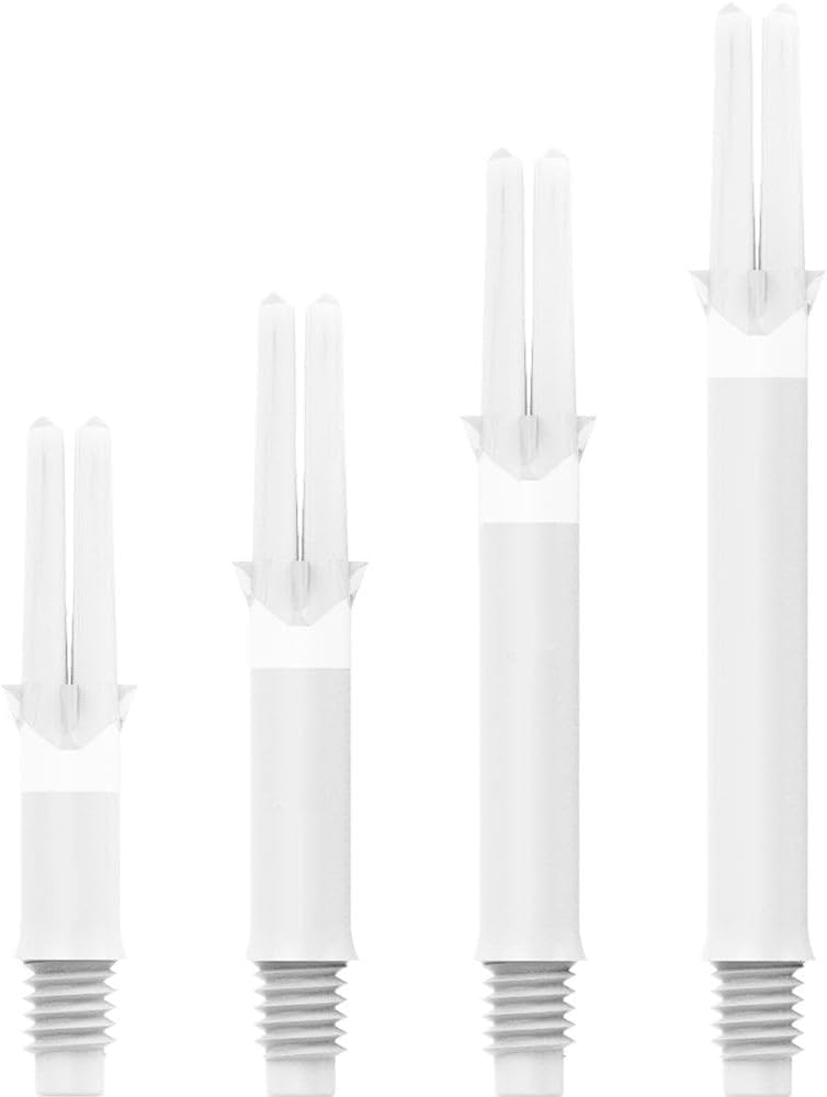 LSTYLE Dart Shafts – 1 Set (3 Shafts) – Nylon Plastic Universal Shafts | for Soft Tip & Steel Tip Darts - Image 3