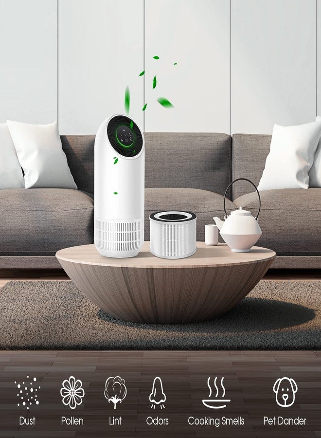 isinlive 2 Pack Hepa Replacement Filter Compatible with Afloia Fillo/Halo/for Mooka Allo, 3-in-1 HEPA Filtration for Afloia Air Puri-fier Filter Replacement - Image 5