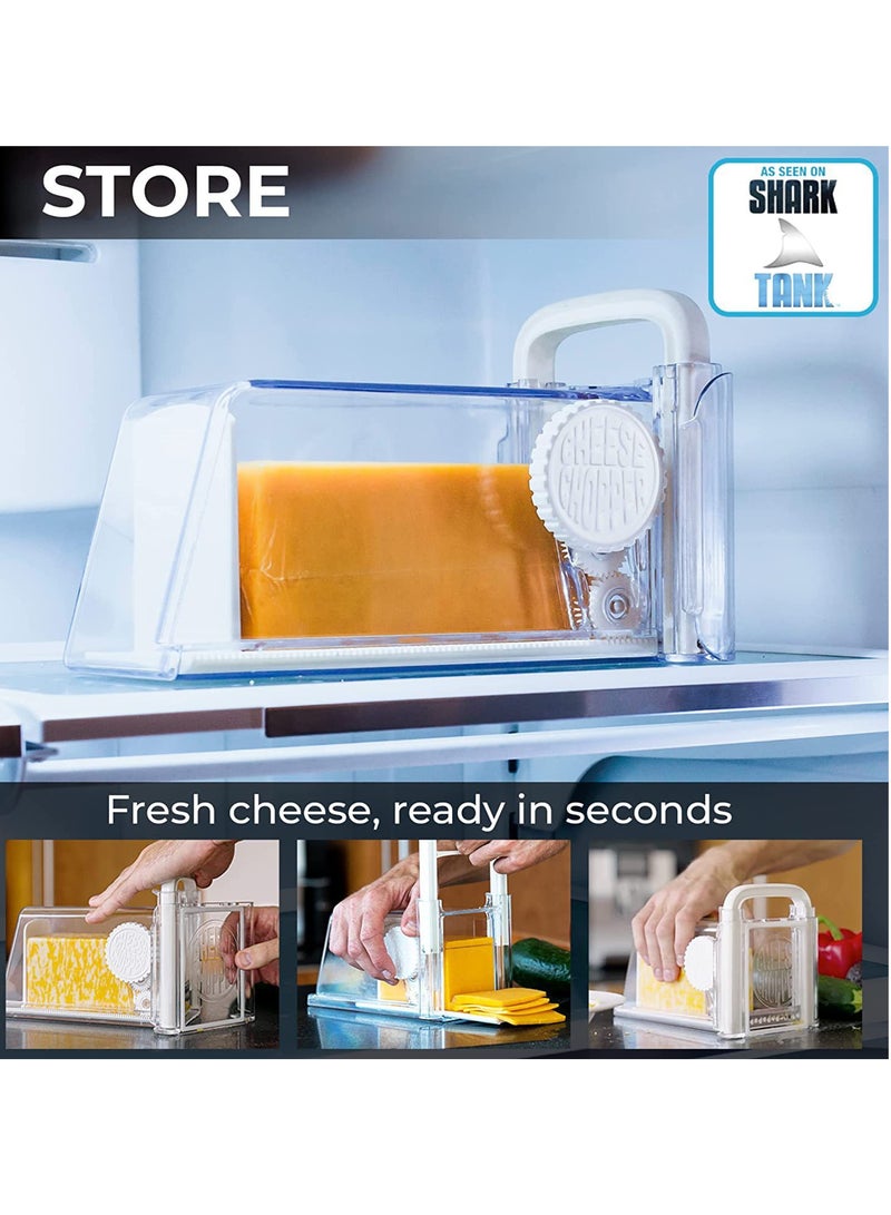 قطاعة الجبن للجبن الكتلي: قطاعة جبن الزبدة 4 في 1 المحمولة باليد، مجموعة قطاعة جبن متعددة الاستخدامات لتقطيع النقانق والسلطة والخضروات والخبز، سلك قطاعة الجبن للاستخدام المنزلي في المطبخ - Image 5