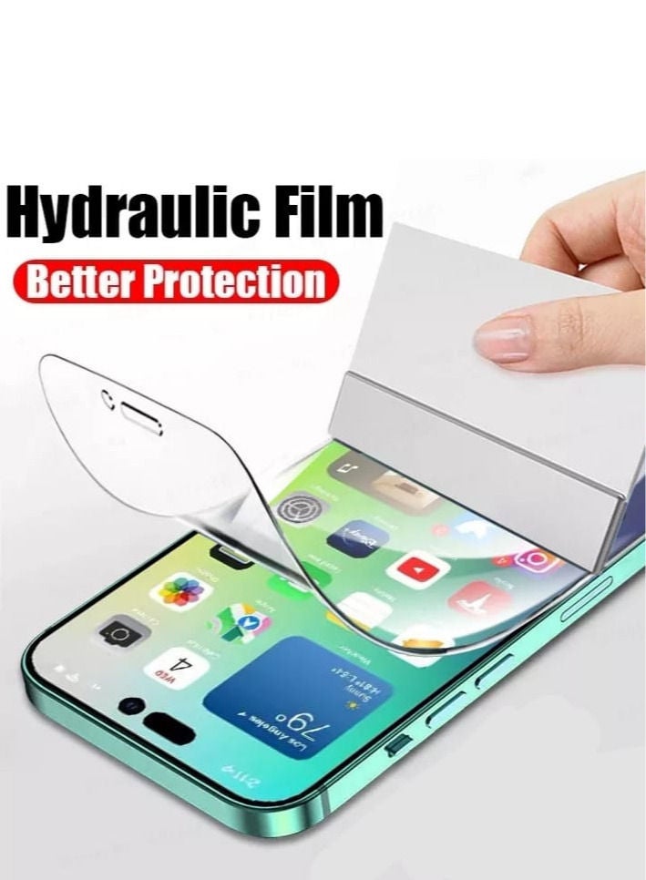 قطعتين لاصقة حماية شاشة من الهايدروجل الشفاف لهاتف Xiaomi 12 Lite - Image 2