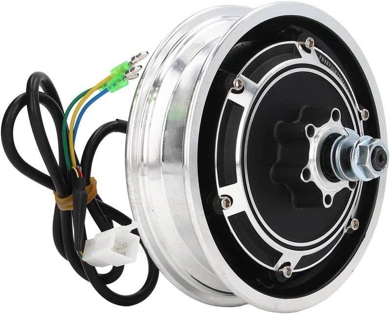 klarako Electric Scooter Hub Motor, 10 Inch 48V 1000W Waterproof Brushless Hub Motor, Aluminum Alloy Electric Bike Wheel Hub Motor Conversion Kit for Electric Bicycle, EBike, Electric Scooter - Image 1