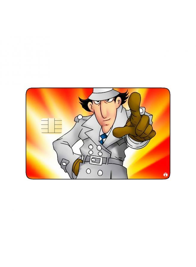 RKN PRINTED BANK CARD STICKER Animation Inspector Gadget By Nickelodeon - Image 2