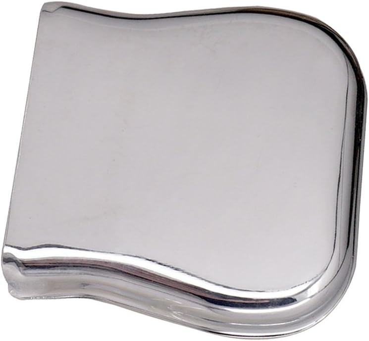 klarako Iron Guitar Bridge Cover Protector for Electric Guitar Accessory Silver - Image 1