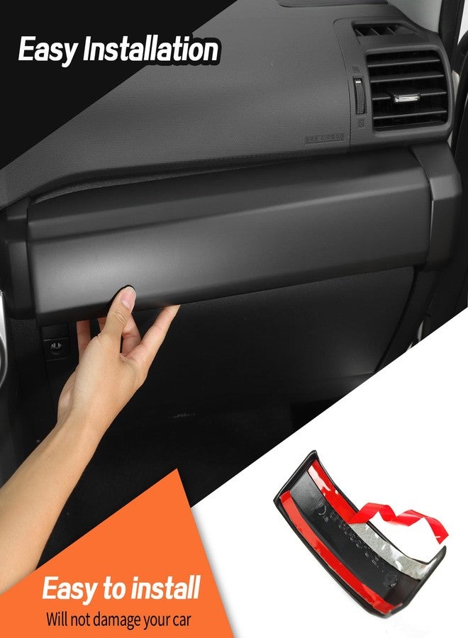 JeCar for 4Runner Center Console Dash Panel Cover Trim Interior Accessories for 2010-2023 Toyota 4Runner Passenger Side Dash Cover(Matte Black) - Image 5