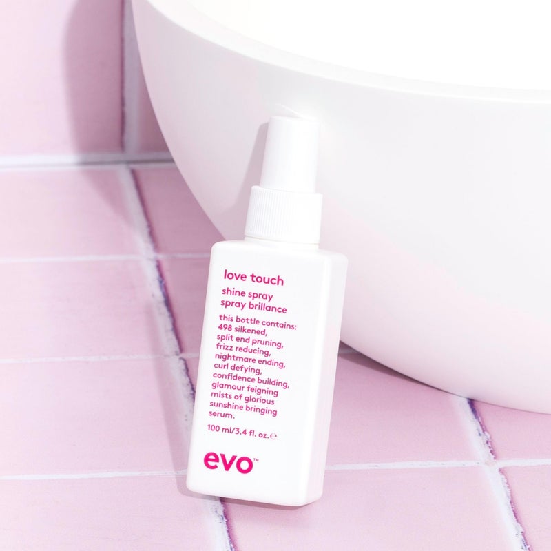 EVO Love Touch Shine Spray - Super Lightweight Hair Styling Mist For A High Shine Finish - 3.4fl.oz - Image 5