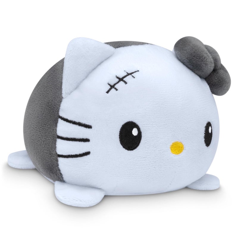 TeeTurtle Reversible Sanrio Hello Kitty Plushie 4Inch Mummy and Monster TwoSided Flip Plush Toy with Embroidered Details Cute Mini Collectible Plush for Kids Teens and Adults - Image 2