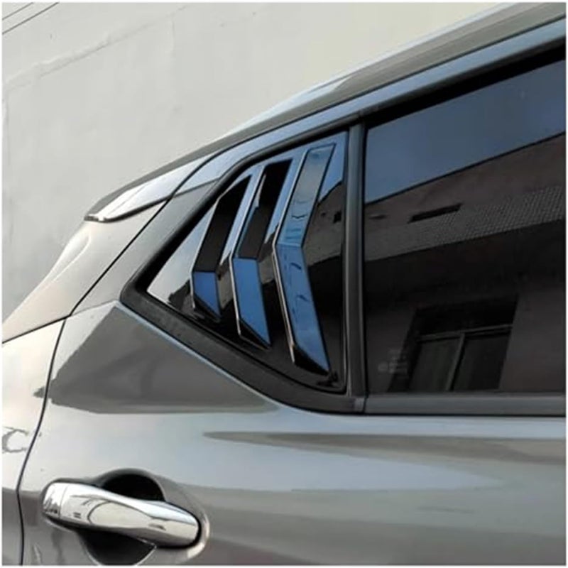 Yurefax Rear Louver Window Cover for Nissan Kicks 2017-2023 - Image 4