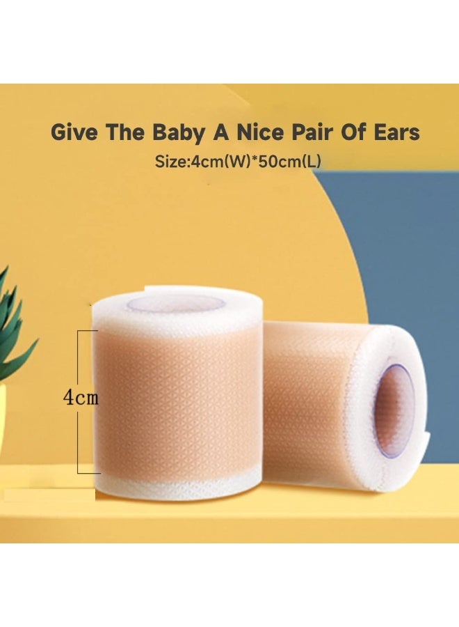KHAJUL Auricle Valgus Correction Patch for Baby, Children Ear Correction, Newborn Baby Ear Aesthetic Correctors, Infant Protruding Ear Stickers (4cm*100cm) - Image 3