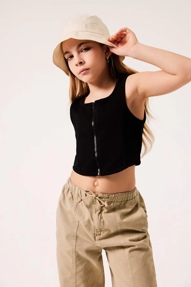 ديفاكتو Girl Slim Fit Tank Top