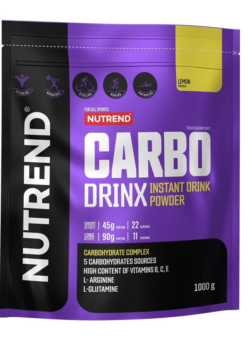 NUTREND CARBODRINX 1000 GM LEMON FLAVOR - Image 3