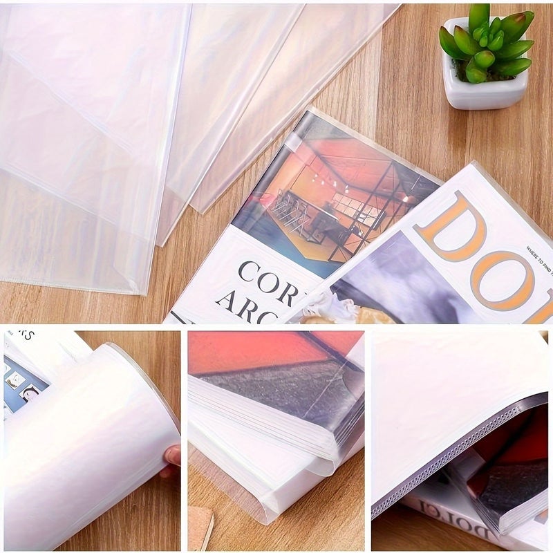Transparent PVC Book Covers Pack Of 10 For School Holidays - Image 3
