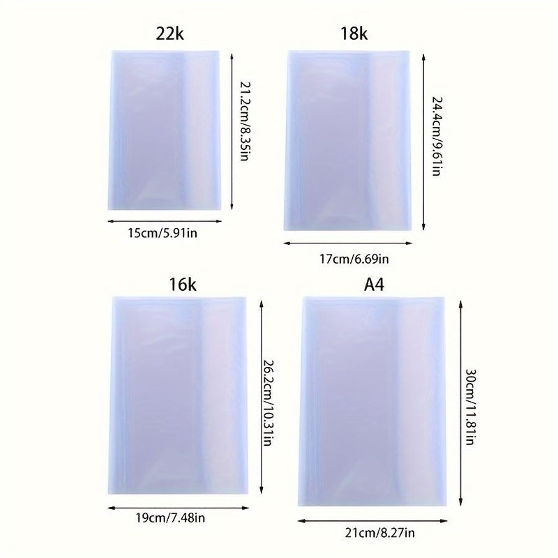 Transparent PVC Book Covers Pack Of 10 For School Holidays - Image 5
