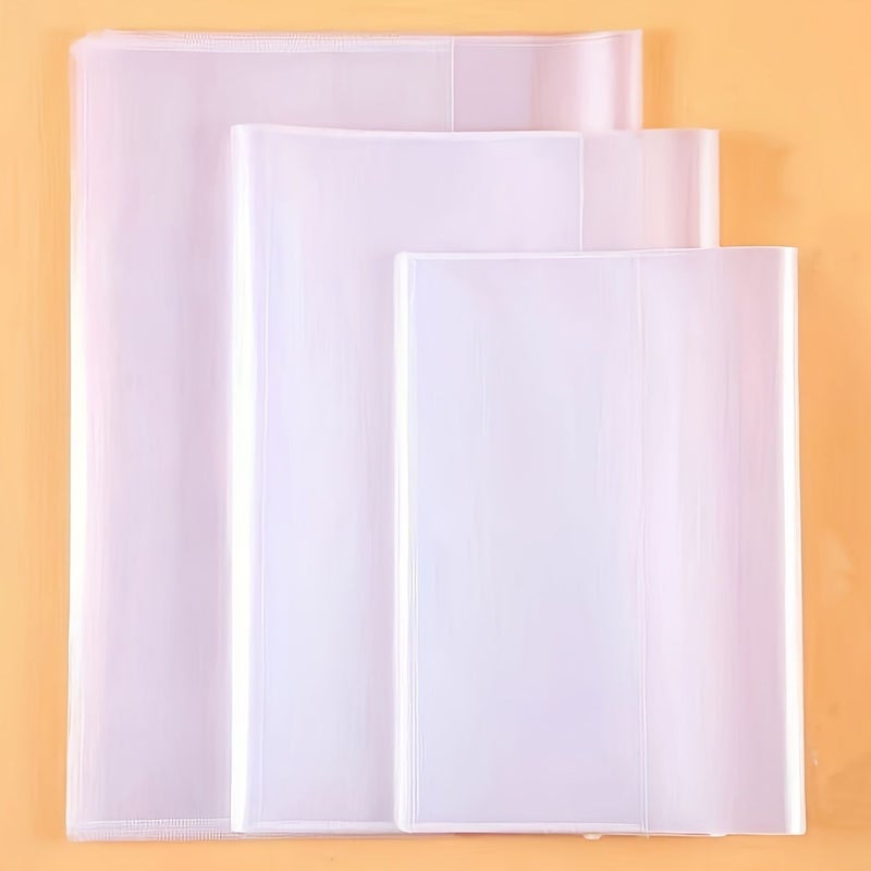 Transparent PVC Book Covers Pack Of 10 For School Holidays - Image 1