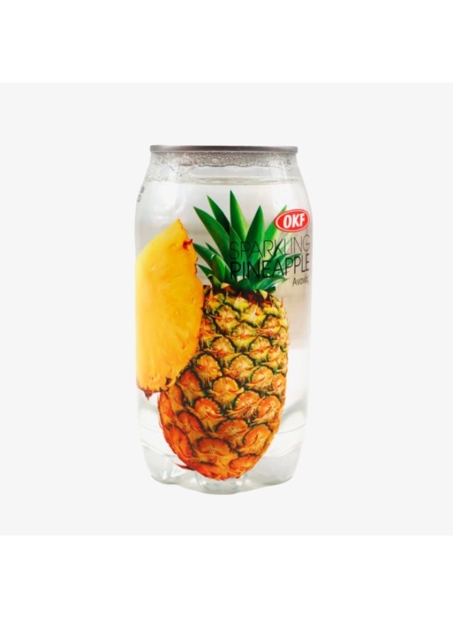 Pineapple Flavored Sparkling Drink 350ml