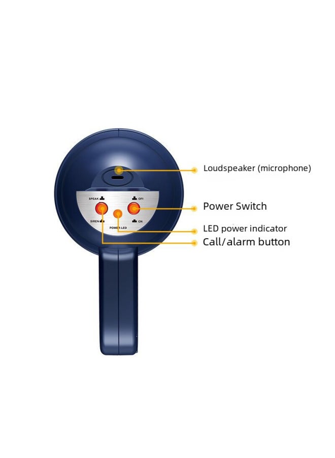 Children's Simulation Play House With Sound Effect Toy Set Police Fire Amplifiers Police Loudspeaker-Color:Police Megaphone - Image 4