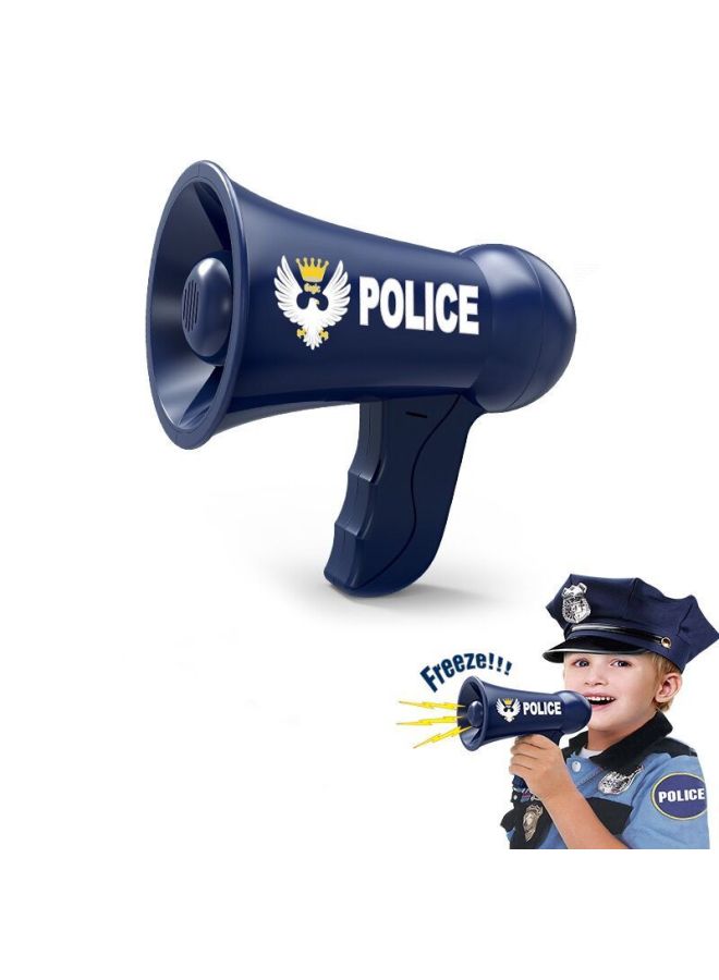Children's Simulation Play House With Sound Effect Toy Set Police Fire Amplifiers Police Loudspeaker-Color:Police Megaphone - Image 2