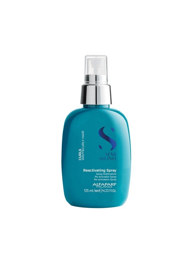 ALFAPARF MILANO Semi Di Lino Curls Reactivating Spray For Wavy And Curly Hair Hydrates And Nourishes Reduces Frizz Humidity And Thermal Protection Veganfriendly Formula 4.23 Fl. Oz.  - Image 1