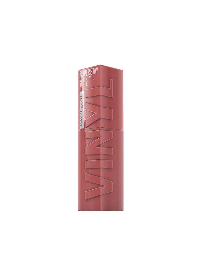 MAYBELLINE NEW YORK Super Stay Vinyl Ink Longwear Transfer Proof Gloss Lipstick, 35 CHEEKY 35  - Image 1