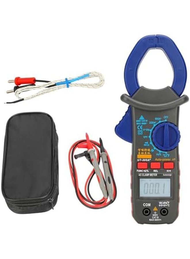 Digital Clamp Meter AC Volt Amp Tester White LED Backlight Auto Repair Multimeter - Image 1