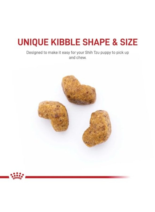 ROYAL CANIN طعام جاف للكلاب جرو شيه تزو من رويال كانين للتغذية الصحية للسلالات، 2.5 رطل - Image 4