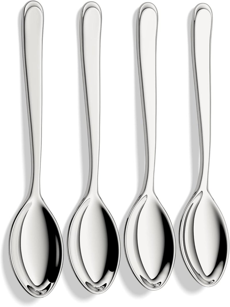 Muncene Demitasse Espresso Spoons,18/10 Stainless Steel Mini Coffee Spoons,Teaspoons,4.75 Inch,Set of 4,Heavy Duty and Dishwasher Safe - Image 1