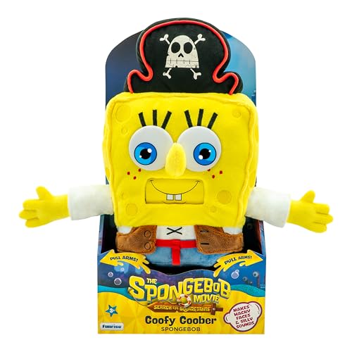 Spongebob Squarepants فيلم سبونج بوب سكوير بانتس: البحث عن سكوير بانتس - دمية قماشية جودي جوبير بحجم 16 إنش مع أصوات وفم دوار للأطفال - Image 5