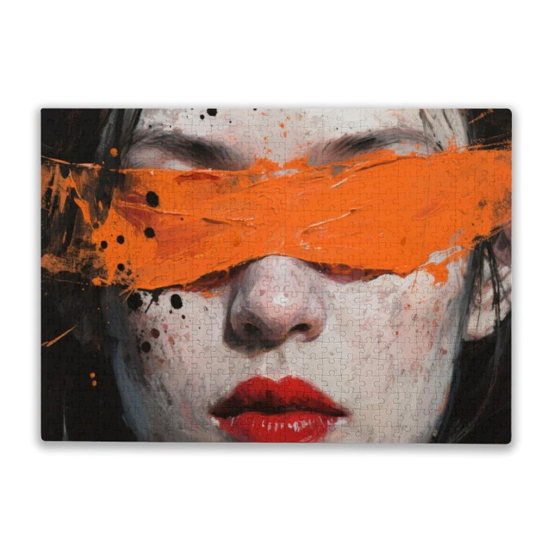 1000 Pieces Adult Jigsaw Puzzle Blindfolded Beauty Difficult Large Holiday Entertainment - Image 2