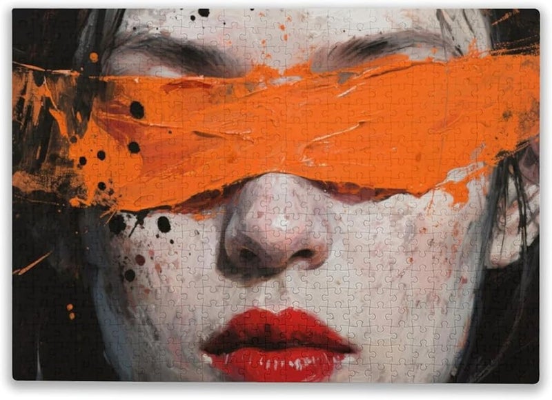 1000 Pieces Adult Jigsaw Puzzle Blindfolded Beauty Difficult Large Holiday Entertainment - Image 1