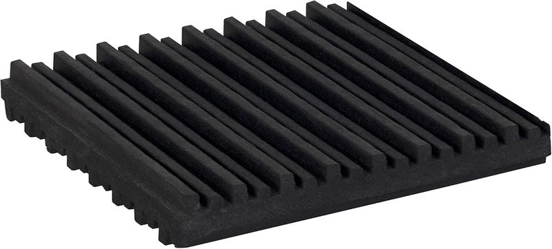 UPE Group 4 Pack of Anti Vibration Pads 4" x 4" x 3/8" All Rubber Vibration isolation pads - Image 2