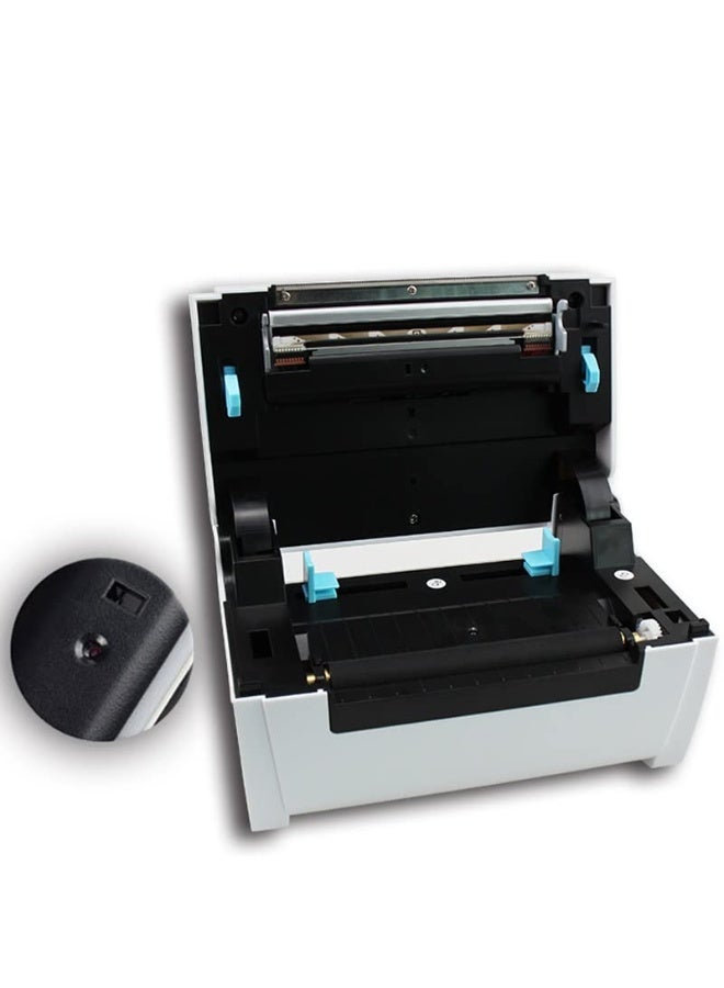 Thermal Label Printer, USB Connection,Support 40-110mm Paper Width Compatible with Windows for Supermarket Store Restaurant Logistic - Image 5