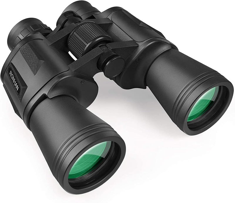 RONHAN Binoculars for Adults High Powered, Military HD Professional/Daily Waterproof 20x50 Binoculars for Bird Watching Travel Hunting Football Games Stargazing with Carrying Case & Strap - Image 1