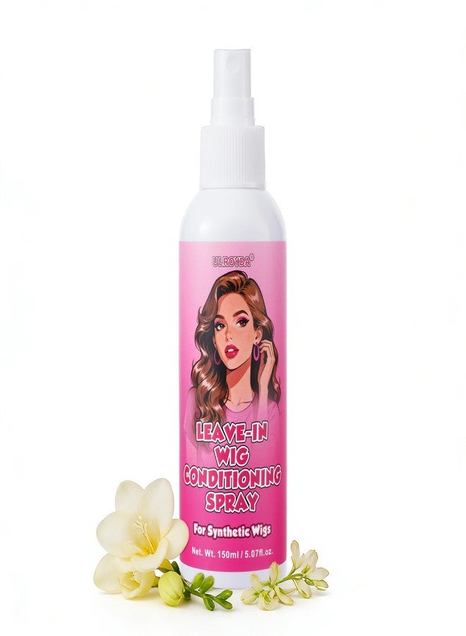 ulroyda Synthetic Wig Leave-In Conditioner Spray｜Keratin & Jojoba Formula｜Instant Detangle, Smooth & Reduce Frizz｜Daily Fiber Refresh｜Non-Greasy, 5.07 fl oz - Image 1