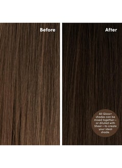 dpHUE dpHUE Gloss+, Cool Medium Brown - 6.5 oz (8-12 Applications) - Semi-Permanent Hair Color & Conditioner - Lasts Up to Eight Washes - Paraben, SLS & SLES Sulfate Free - Vegan, Leaping Bunny Certified  - Image 3