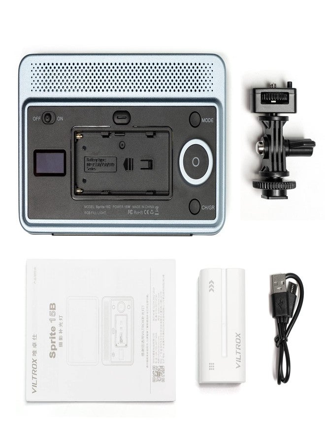 فيلتروكس مصباح LED من فيلتروكس بقوة 18 واط، نطاق درجة حرارة اللون من 2800 إلى 6800 كلفن، مؤشر تجسيد اللون 95+، مناسب لكاميرات الفيديو، بقوة إضاءة 1800 لومن، مصباح LED قابل للتحكم، مناسب للهواتف الذكية، مصباح إضاءة قابل للتعتيم، مع 10 تأثيرات إضاءة للتصوير الفوتوغرافي، مناسب لليوتيوب وتيك توك - Image 5