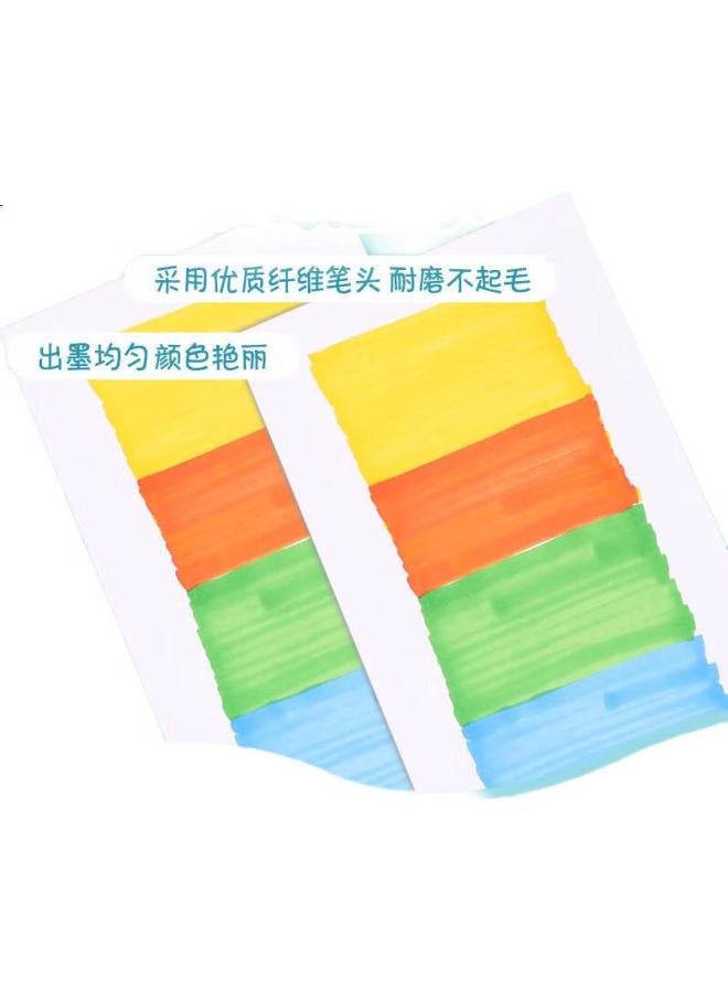 M.G Chenguang (M&G) 60-Color Dual-Tip Alcohol-Based Quick-Drying Markers, Fiber Pens, Oil-Based Watercolor Pens, Drawing And Doodling, Single Box, Apmv0904 - Image 2