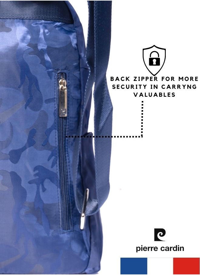 pierre cardin Fashion Backpack With Anti Theft Zipper  - Image 4