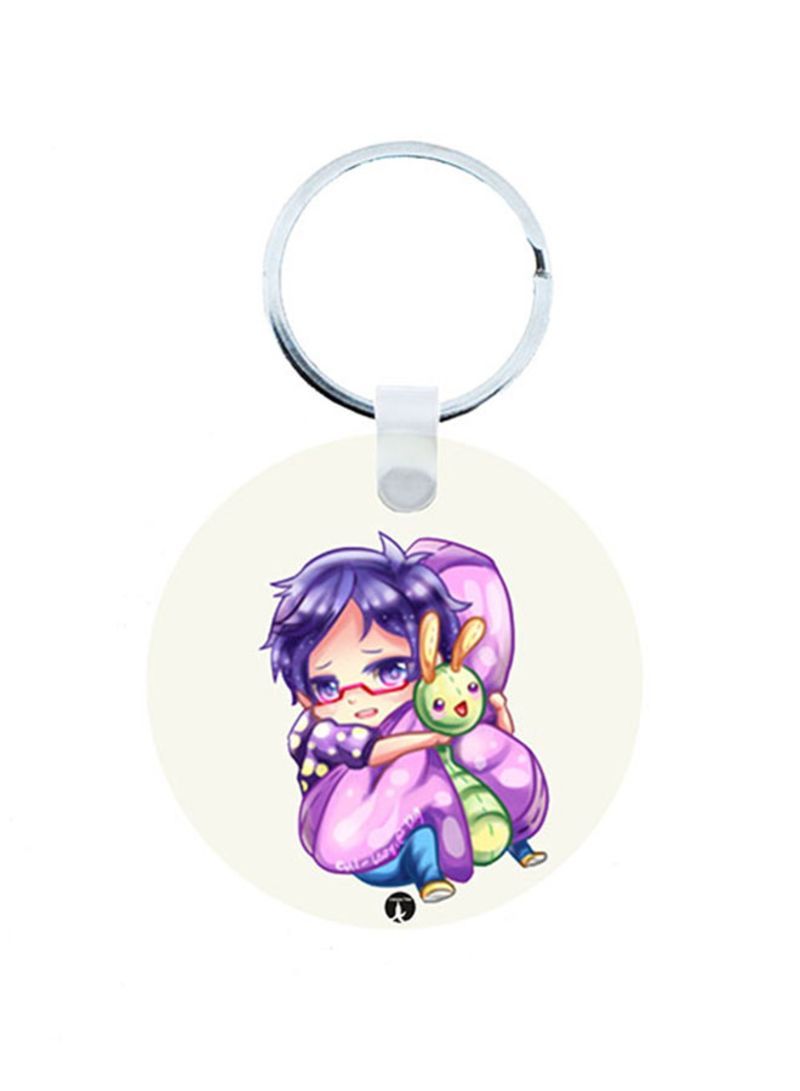 RKN Anime Free Wooden Keychain