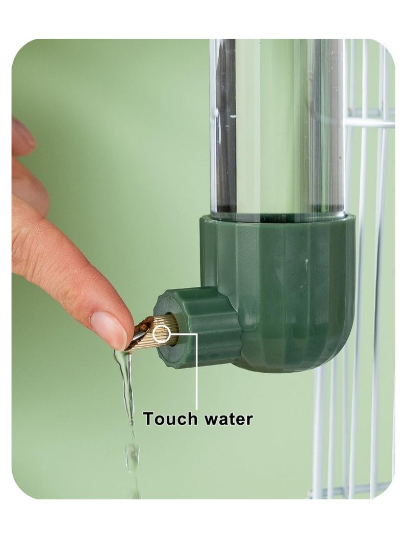 Bird Drinker Waterer Parrot Bird Automatic Drinking Device Parakeet Water Dispenser Bird Drinking Water Bottle Bird Cage Accessory Parrot Drinking Fountain 220ml - Image 4