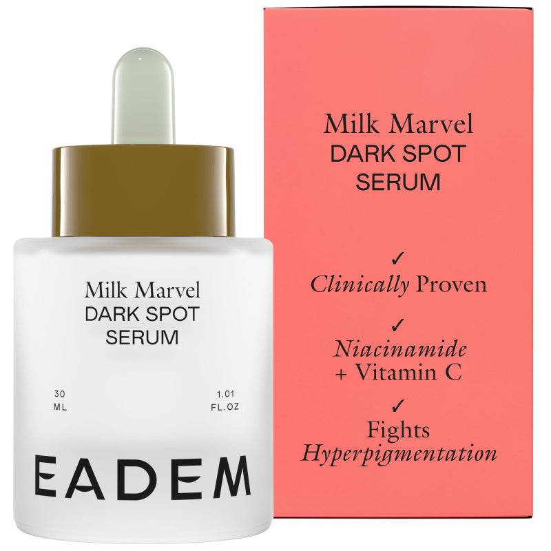 EADEM Milk Marvel Dark Spot Serum, Vitamin C Face Serum Infused with Niacinamide, Dark Spot Remover for Face and Body, Natural Dark Spot Corrector for Skin Care, 1 oz - Image 1